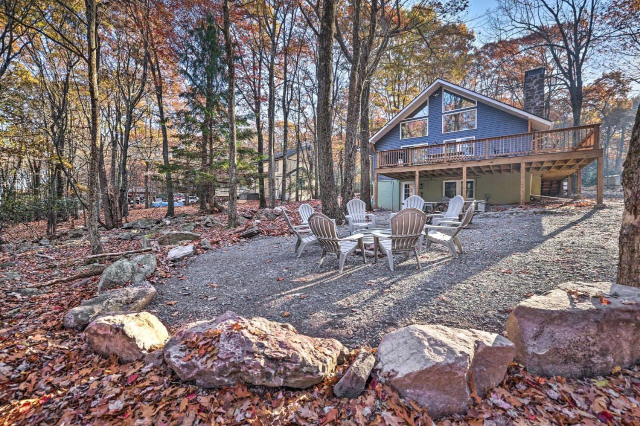 Spacious Poconos - Deck, Fire Pit And Game Lake Harmony